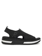 Sandały damskie - Rieker Sandały V59B5-00 Czarny - miniaturka - grafika 1