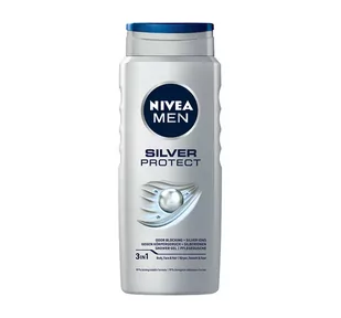 Nivea Men Silver Protect Shower Gel 500ml M Żel pod prysznic 69770 - Żele pod prysznic dla mężczyzn - miniaturka - grafika 1