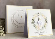 Kartki okolicznościowe i zaproszenia - Kartka na chrzest z pudełkiem i kopertą, 53 - miniaturka - grafika 1