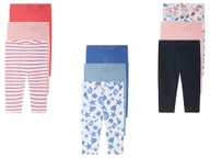 Spodnie i spodenki dla dziewczynek - lupilu® Legginsy dziecięce 3/4 z bawełną, 3 pary - miniaturka - grafika 1