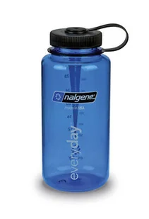 Nalgene, Butelka, WM Blue, Black Loop-Top Closure, niebieski, 1 l - Shakery i bidony sportowe - miniaturka - grafika 1