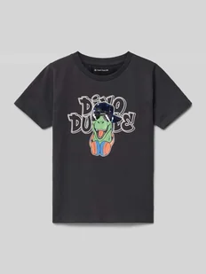 T-shirt z o kroju regular fit z interaktywnym wzorem z cekinami - Koszulki dla chłopców - miniaturka - grafika 1