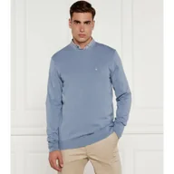 Swetry męskie - Calvin Klein Sweter Classic fit z dodatkiem jedwabiu - miniaturka - grafika 1
