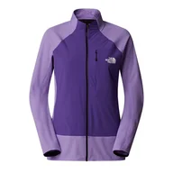 Kurtki i kamizelki sportowe damskie - Kurtka The North Face Summit Futurefleece 0A825KROM1 - fioletowa - miniaturka - grafika 1