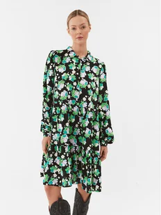 YAS Sukienka koszulowa 26030717 Kolorowy Regular Fit - Sukienki - miniaturka - grafika 1