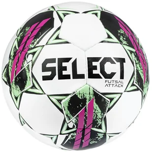 piłka nożna Select Futsal Attack Ball FUTSAL ATTACK WHT-BLK-4 - Piłka nożna - miniaturka - grafika 1