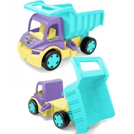 Zabawki do piasku - Wader Gigant Wywrotka Edycja Limitowana Fioletowy- Turkusowy - miniaturka - grafika 1