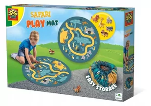 Ses Creative Mata do zabawy Safari i torba 2w1 - Maty edukacyjne - miniaturka - grafika 1