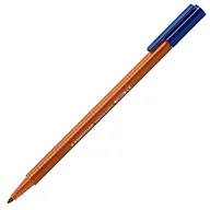 Długopisy - triplus 323 1 mm Staedtler kolorowy długopis z włóknem – pomarańczowy Kalahari (10 szt.) - miniaturka - grafika 1