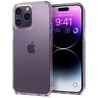 Etui i futerały do telefonów - Etui obudowa case Spigen Liquid Crystal do Apple iPhone 14 Pro Crystal Clear - miniaturka - grafika 1