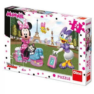 Puzzle Myszka Minnie w Paryżu 24 elementy oryginalne szybka wysyłka dla dzieci 4+ - Puzzle - miniaturka - grafika 1