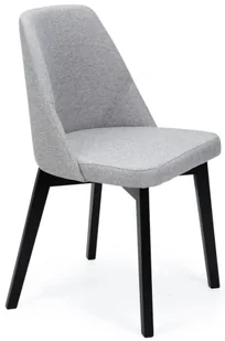 Jasnoszare krzesło kubełkowe tapicerowane K2-A37 - Krzesła - miniaturka - grafika 1