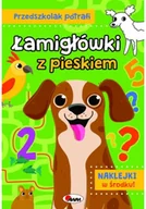 Książki edukacyjne - Łamigłówki z pieskiem. Przedszkolak potrafi - miniaturka - grafika 1