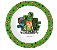 Miseczki i talerzyki dla dzieci - MINECRAFT MISKA MISECZKA DO MIKROFALI BPA FREE - miniaturka - grafika 1