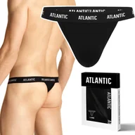 Majtki męskie - Stringi męskie Slipy Bawełniane ATLANTIC 1572 - M - miniaturka - grafika 1