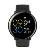 Smartwatch - Abyx Fit Silk Czarny - miniaturka - grafika 1