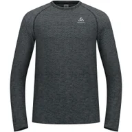 Koszulki sportowe męskie - Koszulka z długim rękawem do biegania męska Odlo ESSENTIAL SEAMLESS - miniaturka - grafika 1