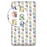 Prześcieradła dla dzieci - Prześcieradło bawełniane z gumką 90x200 Harry Potter 0448 dla dzieci - miniaturka - grafika 1