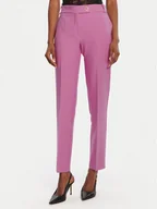 Spodnie damskie - Rinascimento Chinosy CFC0126225003 Różowy Slim Fit - miniaturka - grafika 1