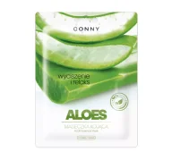 Maseczki do twarzy - Conny Conny, maska do twarzy kojąca Aloes - miniaturka - grafika 1