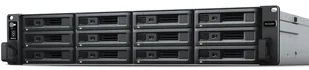 Synology RX1223RP obudowa do dysków twardych Obudowa HDD/SSD Czarny 2.5/3.5" - Obudowy i kieszenie na dyski twarde - miniaturka - grafika 1