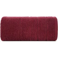 Ręczniki - Ręcznik 70 x 140 Kąpielowy Bawełna Dali 13 Bordo - miniaturka - grafika 1