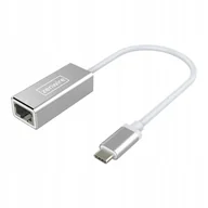 Adaptery i przejściówki - Adapter USB-C Fast Ethernet RJ45 Przejściówka USB A LAN Zenwire - miniaturka - grafika 1
