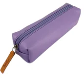 Podręczniki dla gimnazjum - Piórnik mini prostokąt Fiolet pastel Nowa - miniaturka - grafika 1