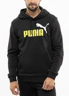 Bluzy męskie - PUMA bluza męska sportowa z kapturem Big Logo Hoodie roz. S - miniaturka - grafika 1