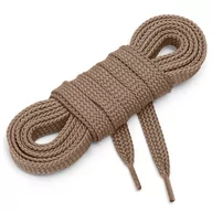 Akcesoria obuwnicze - Sznurówki sznurowadła płaskie 7 mm j brązowy 120 cm - miniaturka - grafika 1