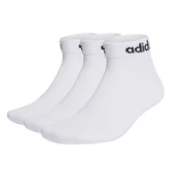 Skarpetki sportowe męskie - Skarpety do kostki adidas Linear 3 Pary - miniaturka - grafika 1