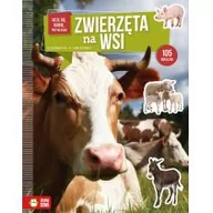 Książki edukacyjne - Zielona Sowa Uczę się, bawię, przyklejam. Zwierzęta na wsi praca zbiorowa - miniaturka - grafika 1