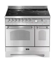 Kuchenki elektryczne - Kuchnia z płytą indukcyjną LOFRA DOLCEVITA 90 ACCIAIO SATINATO RSD96MFTE/5i/Chrome - miniaturka - grafika 1