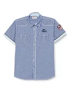 Koszulki męskie - Lonsdale London męska koszulka Slim Fit Shortsleeve Berny, niebieski, l - miniaturka - grafika 1