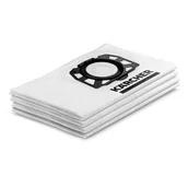 Worki do odkurzaczy - Karcher Flizelinowe torebki filtracyjne do WD3 SE 4001 SE 4002 794037600 2.863-314.0 - miniaturka - grafika 1