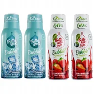 Syropy i koncentraty owocowe - FruttaMax Zestaw 4 syropów 2x Tonic + 2x Truskawka - miniaturka - grafika 1