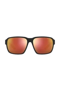 Armani Exchange okulary przeciwsłoneczne męskie kolor czarny - Okulary przeciwsłoneczne - miniaturka - grafika 1