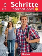 Książki do nauki języka niemieckiego - Schritte International Neu 3 A2.1 podręcznik - podręcznik - miniaturka - grafika 1