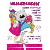 Poradniki hobbystyczne - Karnet Happy B6 + koperta wzór nr 21 - miniaturka - grafika 1