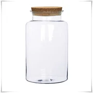 Dekoracje domu - Las w słoiku, szklany słoik z korkiem RW-332J H-30 cm D-19 cm - miniaturka - grafika 1