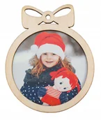 Bombki - BOMBKA ZE ZDJĘCIEM BOMBKI CHOINKOWE Z IMIENIEM - miniaturka - grafika 1