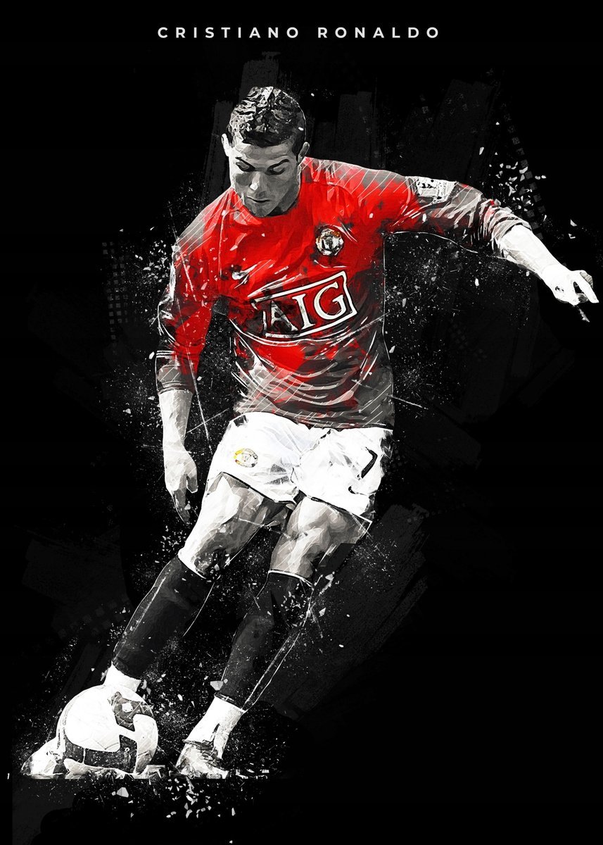 PODKŁADKA POD MYSZ Nadruk 22x18 cm Cristiano Ronaldo Real Madryt Prezent