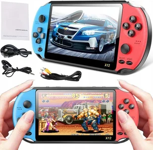 Logit KONSOLA PRZENOŚNA X12 RETRO 1000+ DO GIER 8GB 5.1' X12 - Konsole i gry retro - miniaturka - grafika 1