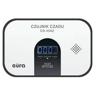 Czujniki czadu, dymu, gazu - Czujnik czadu "EURA" CD-45A2 bateryjny, wyświetlacz LCD, wolnostojący - miniaturka - grafika 1