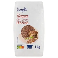 Kasza - Simpl Kasza gryczana prażona 1 kg - miniaturka - grafika 1