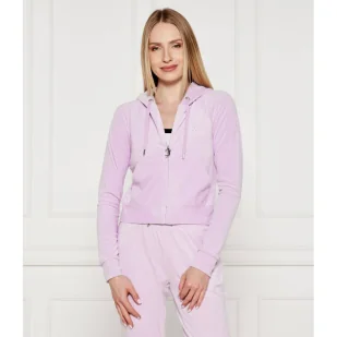 Juicy Couture Bluza MADISON Cropped Fit - Bluzy damskie - miniaturka - grafika 1
