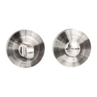 Szyldy i rozety - Rozeta podklamkowa do wc Nova Nikiel Domino - miniaturka - grafika 1