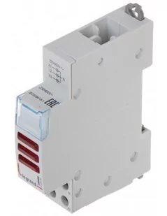 Lampka modułowa 3xLED czerwona 230/400V L434 412933 - Systemy inteligentnych domów - miniaturka - grafika 1