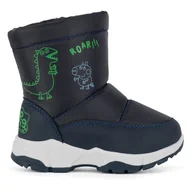 Buty dla chłopców - Śniegowce Peppa Pig CM-AW24-335PP Granatowy - miniaturka - grafika 1