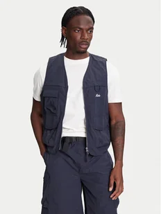 Robe di Kappa Kamizelka Giovani Biserta 65127BW Granatowy Regular Fit - Kamizelki męskie - miniaturka - grafika 1